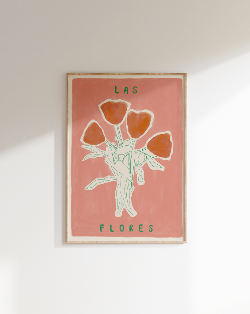 Carla Llanos Original Artwork  FLOWERS #1
