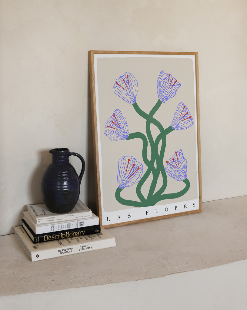 Carla Llanos Original Artwork  FLOWERS #7