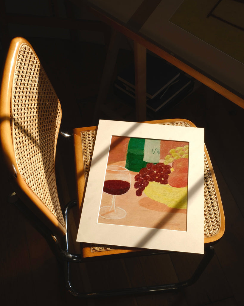Carla Llanos Original Artwork  FRUIT BOWL ORIGINAL PAINTING