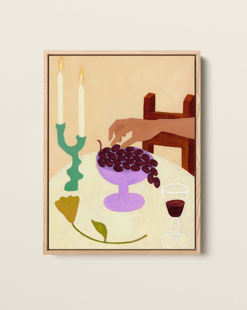 Carla Llanos Original Artwork  GRAPES ORIGINAL PAINTING