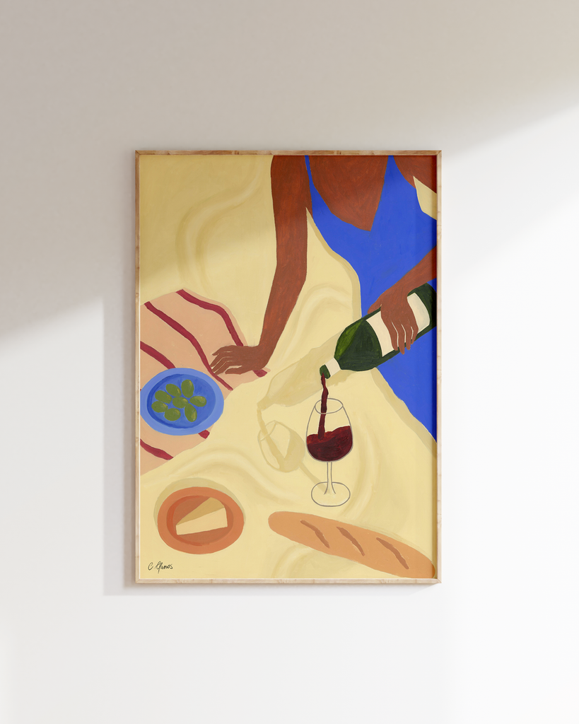 Carla Llanos Original Artwork  PICNIC